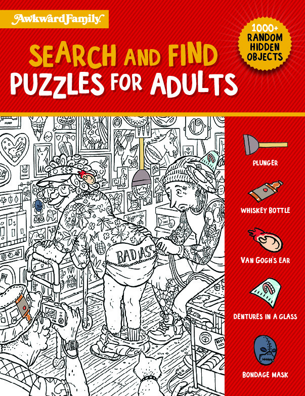 Search And Find Puzzles For Adults