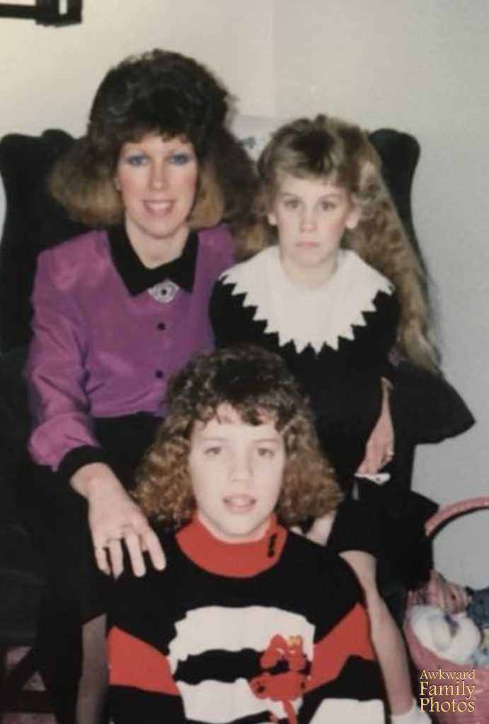 bad family photos mullets