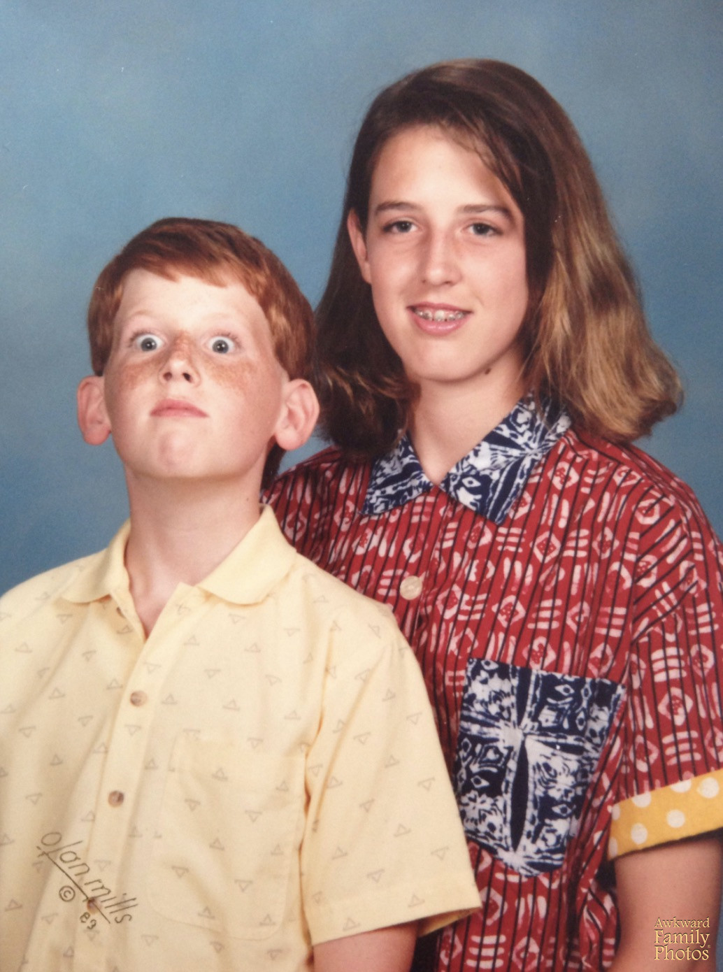 Funny Sister And Brother Pictures Awkward Sibling Photos 2674