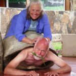 man in turtle shell