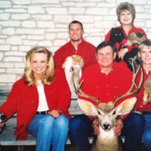 funny family portrait, chirstmas