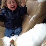 sun roof fail, funny kid picture