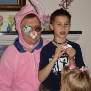 awkward easter bunny