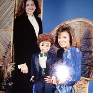 funny ventriloquist portrait